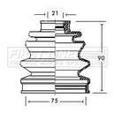 First Line CV Boot Kit  - FCB2235