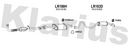 Klarius LR180H - Box With Centre Pipe  - Fits Land Rover 110 2.5TD