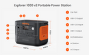 Jackery Explorer 1000 v2 Portable Power Station - 21-0001-000222
