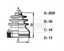 Borg & Beck Cv Joint Boot Kit  - BCB6157 fits Renault Megane III