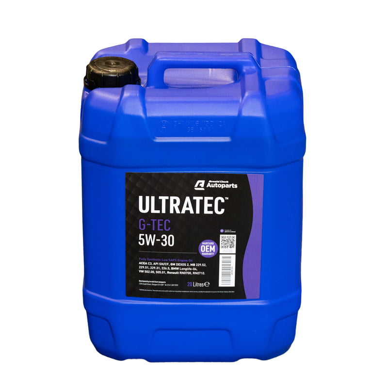 Ultratec G-TEC 5W30 - 20 Litre Engine Oil