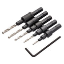 Draper Countersink Set - 5pcs - 12431