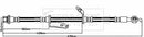 Borg & Beck Brake Hose  - BBH7946 fits Toyota Auris,Corolla,Verso