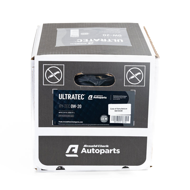 Ultratec HY-TEC 0W20 - Bag in Box 20 Litre Engine Oil