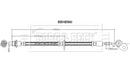 Borg & Beck Brake Hose - BBH8961