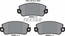Textar Brake Pad Set - 2095006