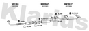 Klarius 301268 - Front Pipe For Cat  - Fits Rover 620 2.0i