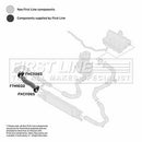 First Line Emission Cntrl Hose  - FTH1032 fits Fiat Doblo 1.3JTD 04-