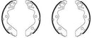 Mintex Brake Shoes fits -Suzuki MFR763 (also fits other vehicles)