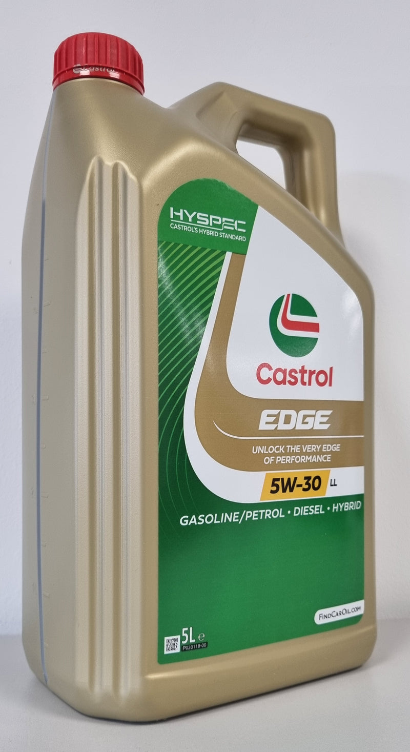 Castrol EDGE 5W-30 LL Engine Oil 5L - 15F7E7 | Arnold Clark Autoparts