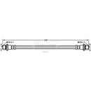 Borg & Beck Brake Hose  - BBH7879 fits Toyota Auris E15,Verso R2