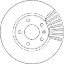 Disctech Brake Disc (Single) - Fits Opel, Peugeot - ABD3302 - Front Axle
