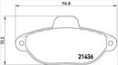 Brembo Brake Pad Set - P23160