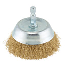 Draper Brassed Wire CUP Brush 75mm - 41433