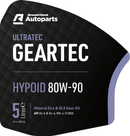 Ultratec Geartec Hypoid 80W90 - 5 Litre Engine Oil