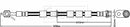 Borg & Beck Brake Hose  - BBH8372 fits Ford Transit Courier 03/14-