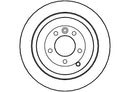 Disctech Brake Disc (Single) - Fits Land rover - ABD2180 - Rear Axle