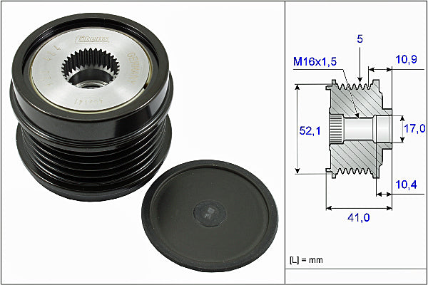INA Alternator Freewheel Clutch - Part No - 535027210