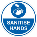 Castle Promotions Sanitise Hands Sticker - V633