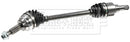Borg & Beck Driveshaft - LH - BDS1660