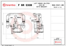 Brembo F BR 030B LCV brake calipers for commercial vehicles - FBR030B
