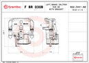 Brembo F BR 030B LCV brake calipers for commercial vehicles - FBR030B