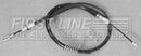 First Line Brake Cable- RH Rear - FKB3923 fits Ford Transit Custom SWB 13-