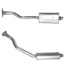 BM Cats Front Pipe - BM70445 with Fitting Kit - FK70445 fits Citroën, Peugeot