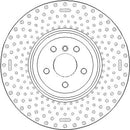 Disctech Brake Disc (Single) - Fits Alpina, Bmw - ABD4065 - Rear Axle