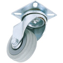 Draper Rubber Castor Plate - 50mm DIA - 65468