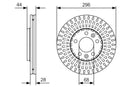 Bosch Brake Disc > Single Bd2451 Part No - 0986479D30
