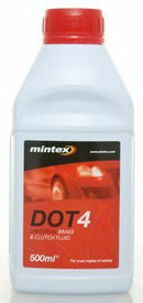 Mintex Dot 4 Brake Fluid 500ml - MBF4-0500B