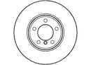 Disctech Brake Disc (Single) - Fits Bmw - ABD2855 - Rear Axle