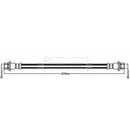 Borg & Beck Brake Hose  - BBH8266 fits Toyo Land Cruiser 200 4.5 08-