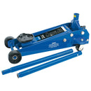 Draper 3 Tonne Blue H/D Trolley Jack - 53089