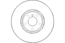 Disctech Brake Disc (Single) - Fits Bmw - ABD2983 - Front Axle