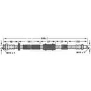 Borg & Beck Brake Hose  - BBH6957 fits Fiat Idea,Lancia Musa