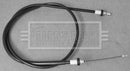 Borg & Beck Brake Cable LH & RH - BKB3444 fits Dacia Sandero 08-