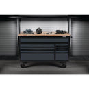 Bunker 56" 10 Drawer Trolley Grey - 08227