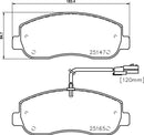 Padtech Brake Pad Set - PAD3093