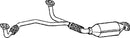Klarius 380165 - Catalyst Incl Frnt Pipe Non Ta