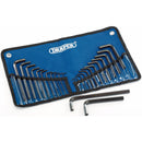 Draper Hexagon Key Set & Wallet 25pc - 33892