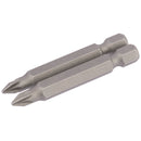 Draper 2PC 50mm NO1 PZ.S/D Bit - 64227