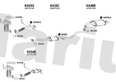 Klarius KA53G - Centre Pipe  - Fits Kia Rio 1.3i,1.5i