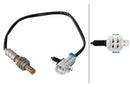 HELLA 6PA 358 221-231 Lambda Sensor - 4-pin connector