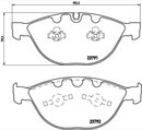 Brembo Brake Pad Set - P06047