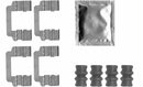 Mintex Brake Fitting Kit fits -Opel Saab Vauxhall MBA1830 (also fits other vehicles)