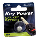Keypower Coin Cell Battery 189 - Alkaline 1.5V - 189-KP