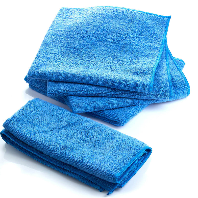 Nilco Microfibre Cloths Blue - 5 Pack - TETNCA009