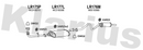 Klarius LR175P - Front Pipe  - Fits Land Rover Discovery 2.5TDi
